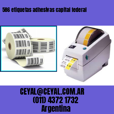 586 etiquetas adhesivas capital federal