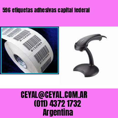 596 etiquetas adhesivas capital federal
