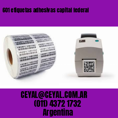 601 etiquetas adhesivas capital federal