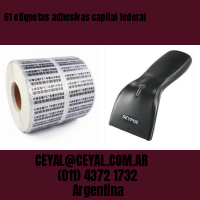 61 etiquetas adhesivas capital federal