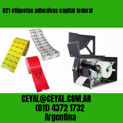 621 etiquetas adhesivas capital federal