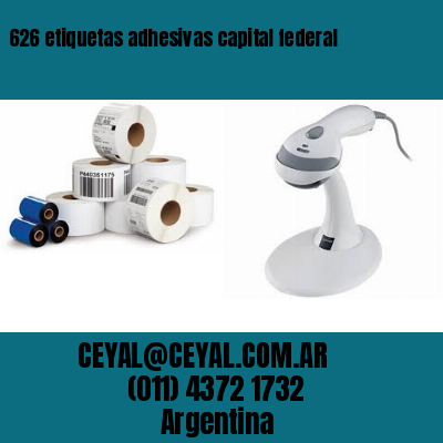 626 etiquetas adhesivas capital federal
