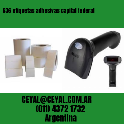 636 etiquetas adhesivas capital federal