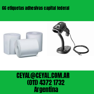66 etiquetas adhesivas capital federal