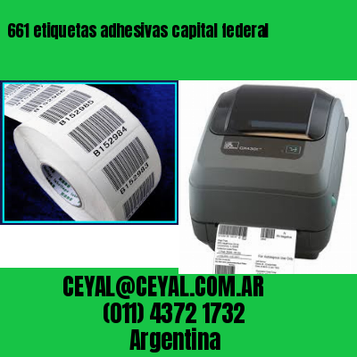 661 etiquetas adhesivas capital federal