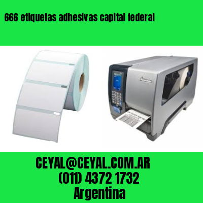 666 etiquetas adhesivas capital federal
