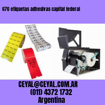 676 etiquetas adhesivas capital federal