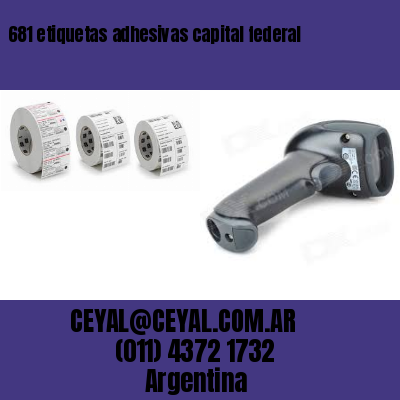681 etiquetas adhesivas capital federal
