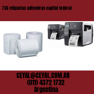 736 etiquetas adhesivas capital federal