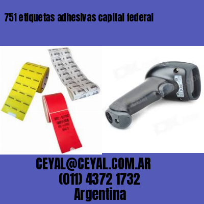 751 etiquetas adhesivas capital federal