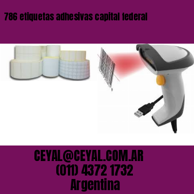 786 etiquetas adhesivas capital federal