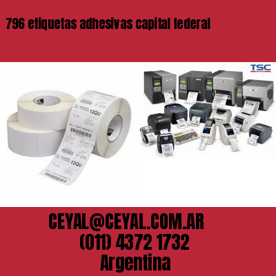 796 etiquetas adhesivas capital federal