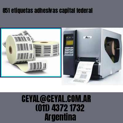 851 etiquetas adhesivas capital federal