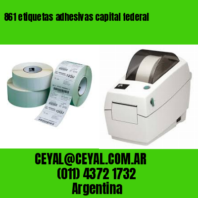 861 etiquetas adhesivas capital federal