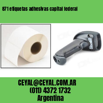871 etiquetas adhesivas capital federal