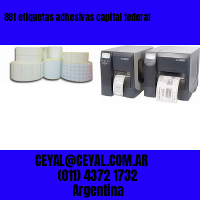 881 etiquetas adhesivas capital federal