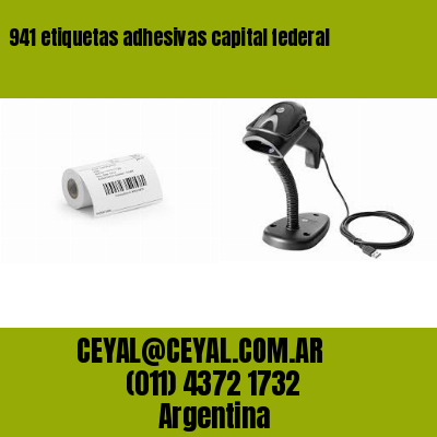 941 etiquetas adhesivas capital federal