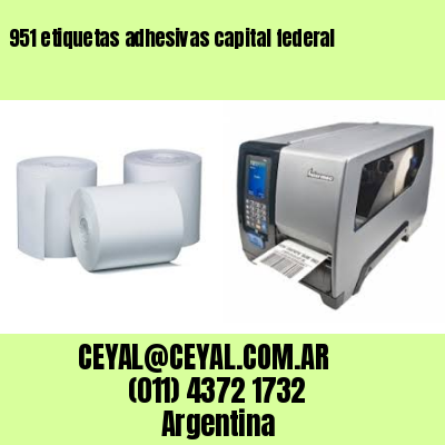 951 etiquetas adhesivas capital federal