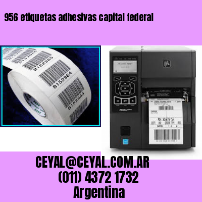 956 etiquetas adhesivas capital federal