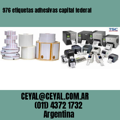 976 etiquetas adhesivas capital federal