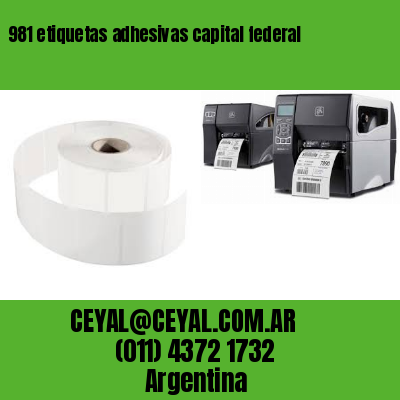 981 etiquetas adhesivas capital federal