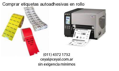 Comprar etiquetas autoadhesivas en rollo