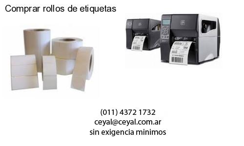 Comprar rollos de etiquetas