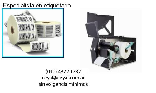 Especialista en etiquetado