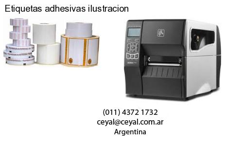 Etiquetas adhesivas ilustracion