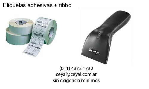 Etiquetas adhesivas   ribbo