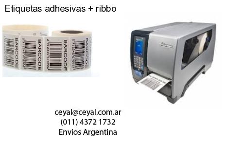 Etiquetas adhesivas   ribbo