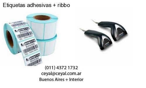 Etiquetas adhesivas   ribbo