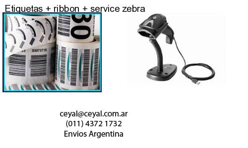 Etiquetas   ribbon   service zebra