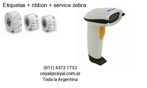 Etiquetas   ribbon   service zebra