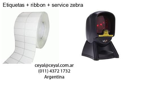 Etiquetas   ribbon   service zebra