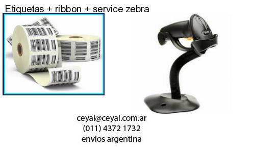 Etiquetas   ribbon   service zebra