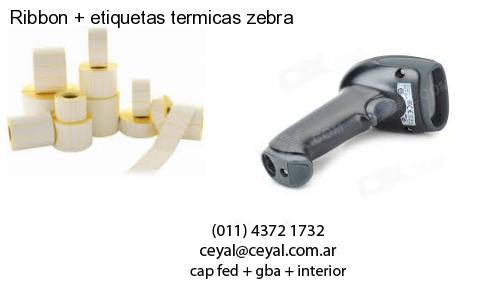 Ribbon   etiquetas termicas zebra