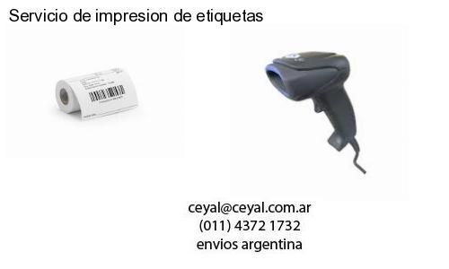 Impresion de etiquetas en una tsc 2410