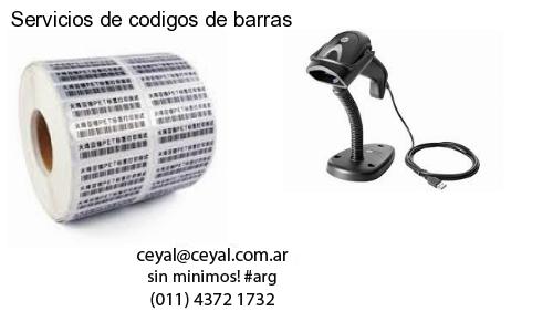 Servicios de codigos de barras