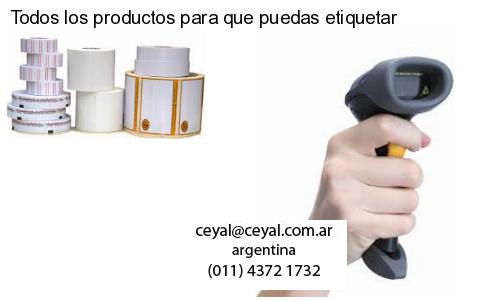 Todos los productos para que puedas etiquetar