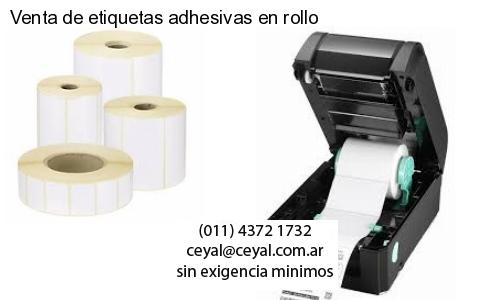 Venta de etiquetas adhesivas en rollo