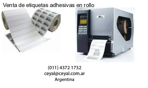 Venta de etiquetas adhesivas en rollo