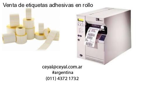 Venta de etiquetas adhesivas en rollo