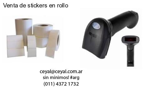 Venta de stickers en rollo