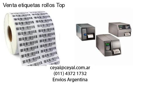 Venta etiquetas rollos Top