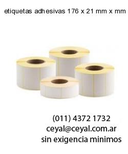 etiquetas adhesivas 176 x 21 mm x mm