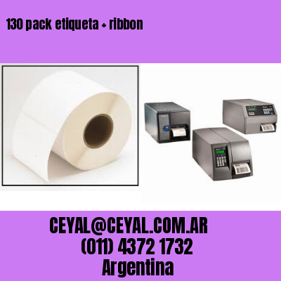 130 pack etiqueta   ribbon