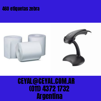 460 etiquetas zebra