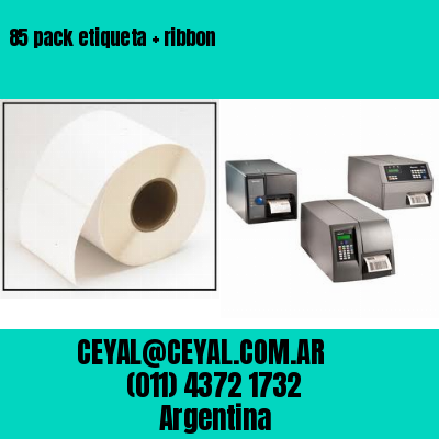 85 pack etiqueta   ribbon
