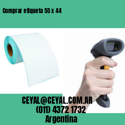 Comprar etiqueta 55 x 44